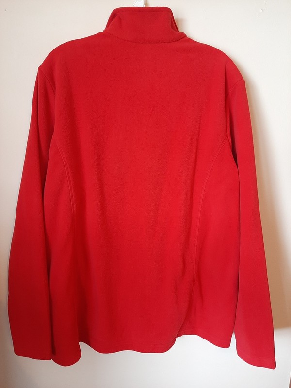 Lands End 1/4 Zip Pullover Mens Large Outdoor Fleece Mock Neck Long Sleeve--NWT gallery