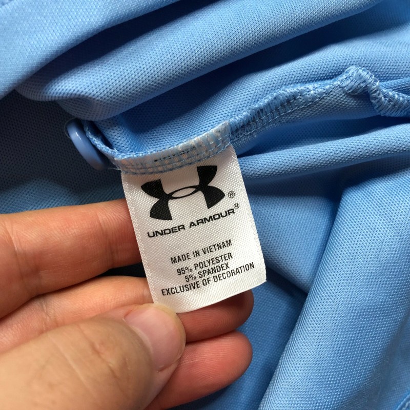 Official UCLA Bruins NCAA Men Heat Gear Loose Polo Shirt Under Armour Large L🔥 gallery