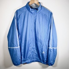 Nike Men’s 1/4 Zip Wind Shirt Pullover Large Blue The Boulders Logo Y2K GUC