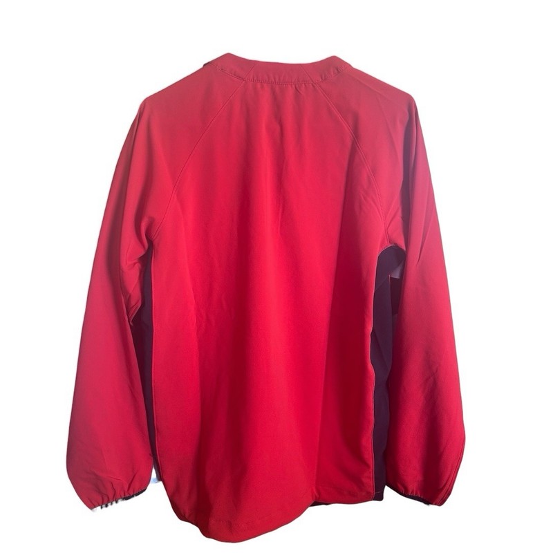 Nike Baseball Red White Long Sleeve Pregame Top Men’s Size Small NEW DO9174-657 gallery