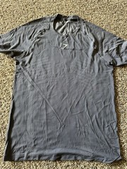 Gymshark Mens T-Shirt Short Sleeve Athletic Performance See Pictures M