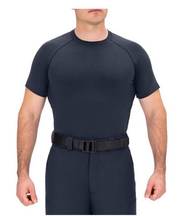 NEW BLAUER 8120X CREW NECK COMPRESSION SHIRT NAVY T-SHIRT 2XL gallery