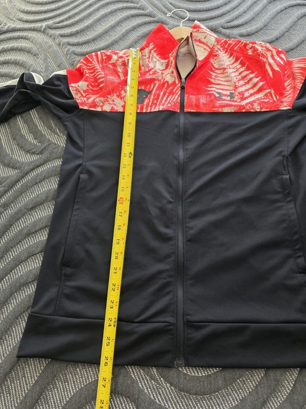 Under Armour Project Rock Full Zip Jacket Medium Aloha Camo Zip Pockets Mens gallery