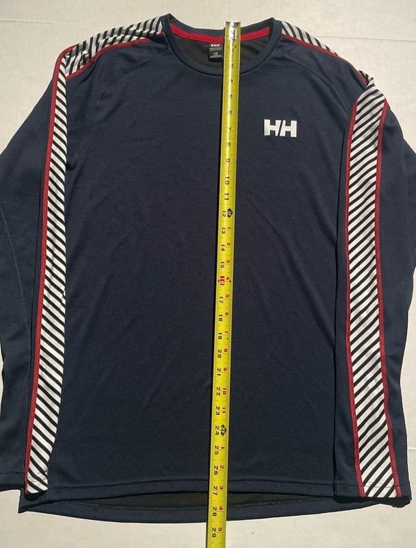 Helly Hansen LIFA Active Stripe Crew Base Layer Mens Large Ski Thermal gallery