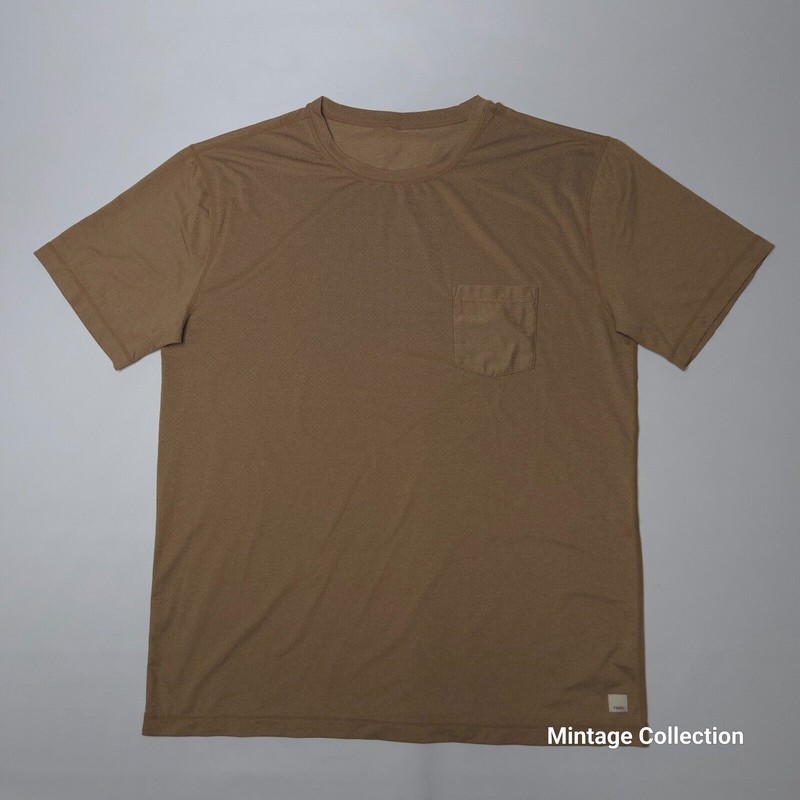 Vuori Tradewind Performance Pocket Tee Shirt Running Workout Exercise Men's L gallery