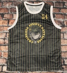 John Cena WWE Wrestling Chaingang Assault Battalion Men’s Basketball Tank Top L