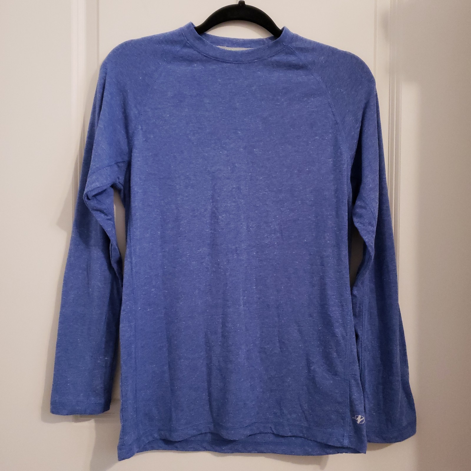 NordicTrack NT DRI Mens Small Long Sleeve Shirt Blue Athletic Activewear gallery