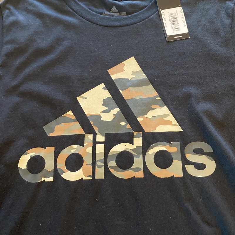 Adidas Go-To Performance Tee BOS Camo Logo Graphic T-Shirt NWT ClimaLite Mens L gallery