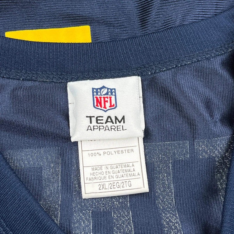 Green Bay Packers N.F.L. Team Apparel Football Football Jersey - 2XL Navy Polyes gallery