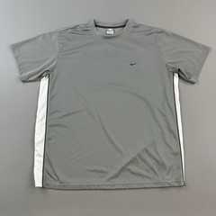 Vintage Nike Sportswear Shirt Mens 2XL Gray Active Embroidered Swoosh Y2K