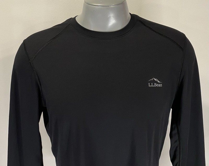 LL Bean Lightweight Base Layer L Large Long Sleeve T-Shirt Mens Performance Tee gallery