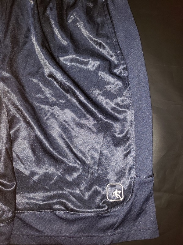 VINTAGE Y2K AND 1 BLUE BASKETBALL ELASTIC WAIST PAIR OF 2 SHORTS MEN'S XL gallery