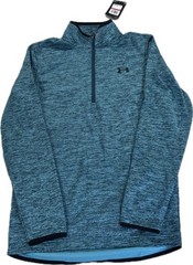 Under Armour Cold Gear 1/4 Zip Long Sleeve Active Pullover Men XS Green