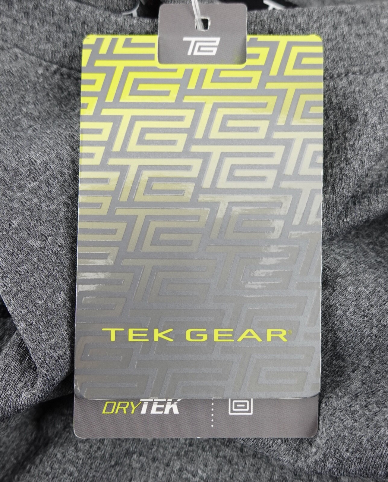 Tek Gear Dry-Tek Basketball Top Mens Size S Sleeveless Shirt Gray Polyester gallery