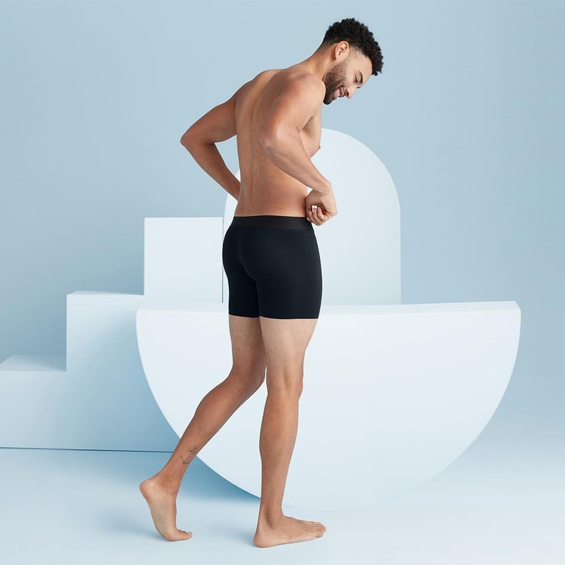 MeUndies – Men’s MoveMe Moisture Wicking, Anti Odor, Quick Dry Large, Black gallery