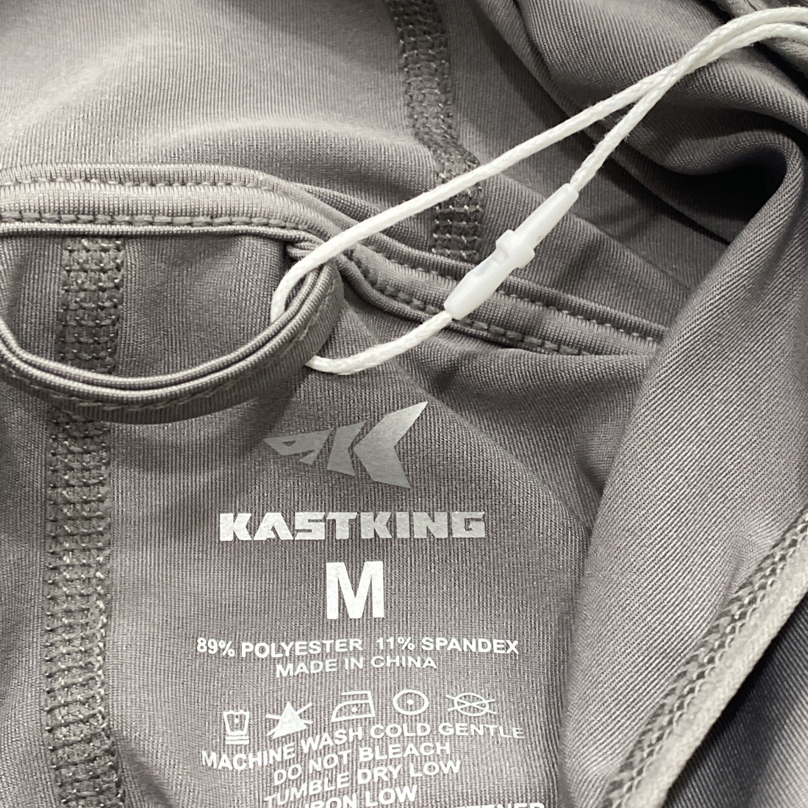 KastKing Mystic Mountain Hoodie UPF 50 Fishing Hiking Shirt Grey Size M gallery