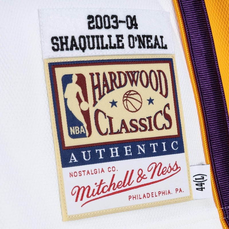 MITCHELL & NESS NBA AUTHENTIC JERSEY LA LAKERS 03-04 SHAQUILLE O'NEAL gallery