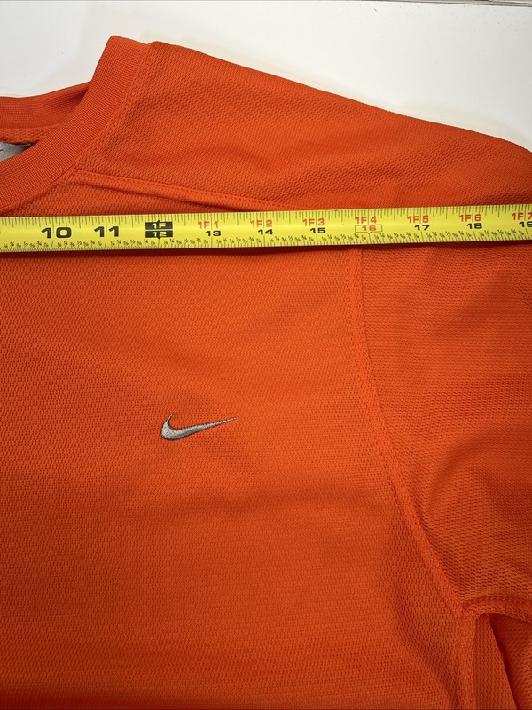 Nike Dri Fit T Shirt Mens L Orange Activewear Short Sleeve Casual Athleisure gallery