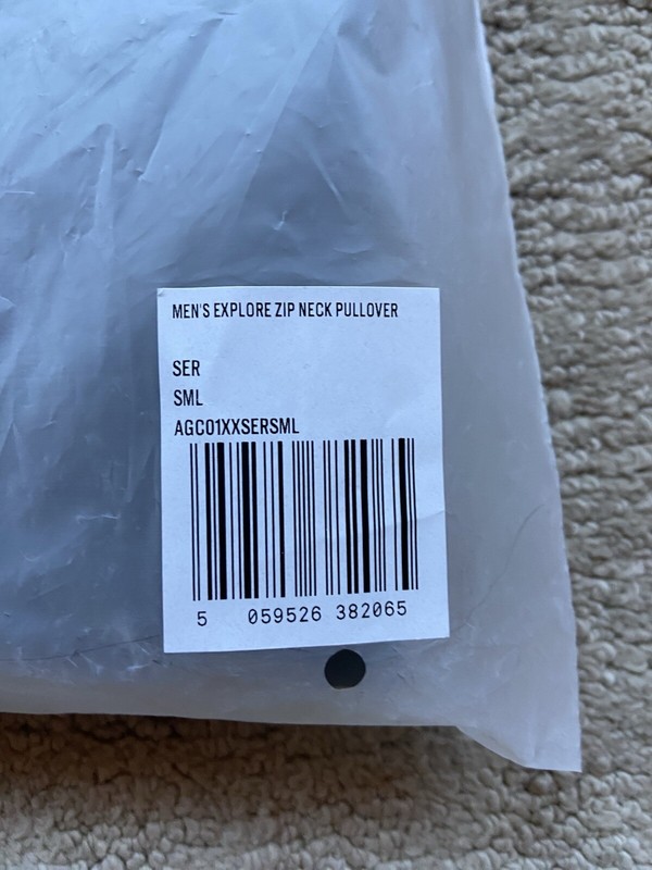 Rapha Explorer Zip Neck Pullover, Size Small gallery