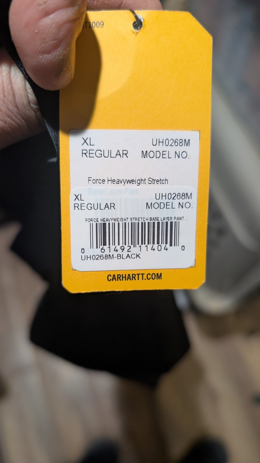 Carhartt Men' top & bottom size xl Base Force Heavyweight Base Layer gallery