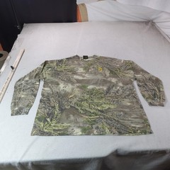 Scent Blocker Camo Shirt Mens XL Green Realtree Max-1 Long Sleeve Hunting Top