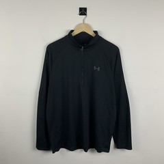 Men’s Under Armour Long Sleeve Rash Guard Jersey Size XL Black