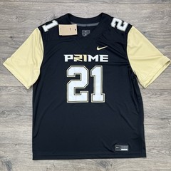 Nike Prime Sadeur Sanders Jersey Size XL Mens Black Prime 2.0 #21 Football