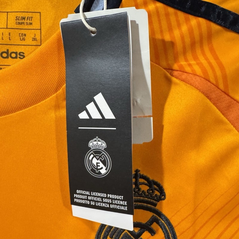 Adidas Real Madrid 24/25 Away Slim Fit Jersey Fan [IU5013] Men's Size Large NWT gallery