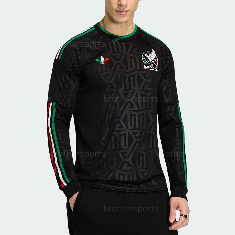 Adidas Originals MEXICO 26 THIRD LONG SLEEVE JERSEY Soccer Jersey Men's KA3988 gallery