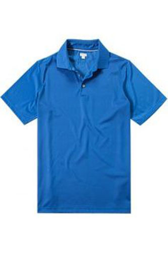 Ashworth Performance EZ-SOF Short Sleeve Polo Shirt (M) Blue
