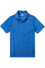 Ashworth Performance EZ-SOF Short Sleeve Polo Shirt (M) Blue