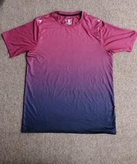 Liberty Pro Men’s Gym Running Shirt Size M Athletic Burgundy T-shirt
