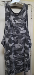 KingSize 8XL Black/Gray Camouflage Tank Top