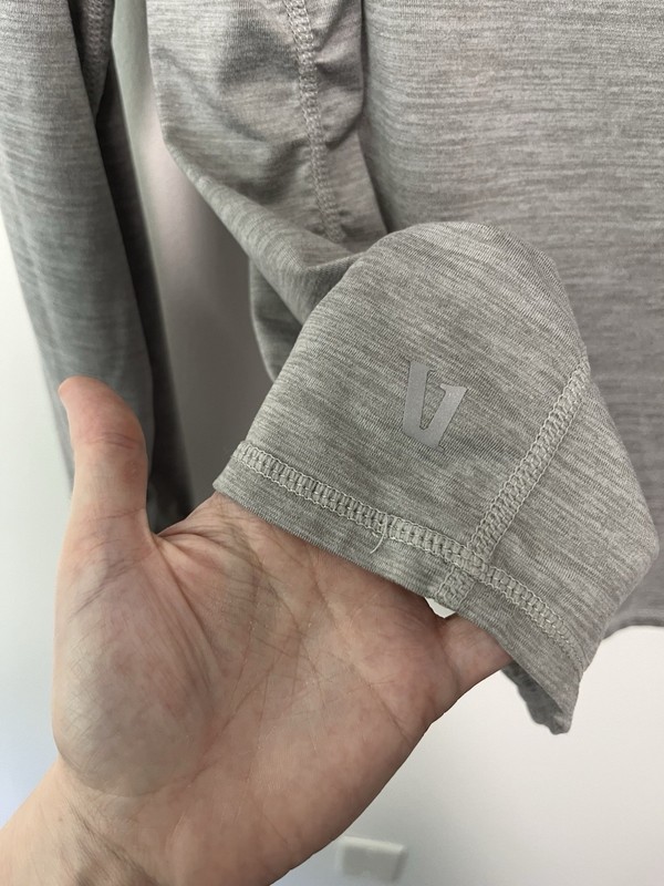 Vuori Ease Performance Half Zip Pullover Sweatshirt Gray Fits Like Medium gallery