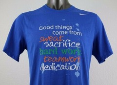 Nike Dri-Fit Men’s Active Short Sleeve Shirt Size L