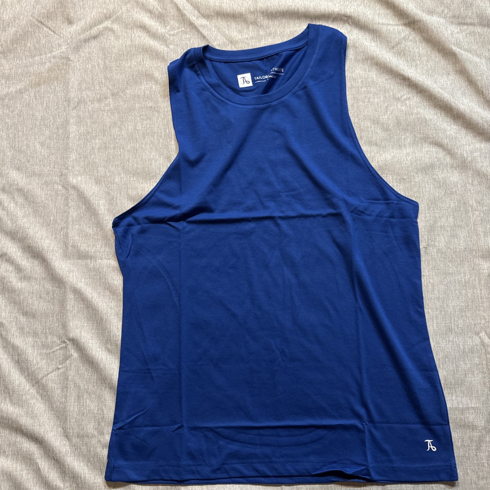 Tailored Athlete Basic Training Vest In Cobalt Blue Large gallery