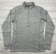 Kuhl Men’s Alloy 1/4 Zip Lightweight Pullover Medium Gray Style 3118 Base Layer