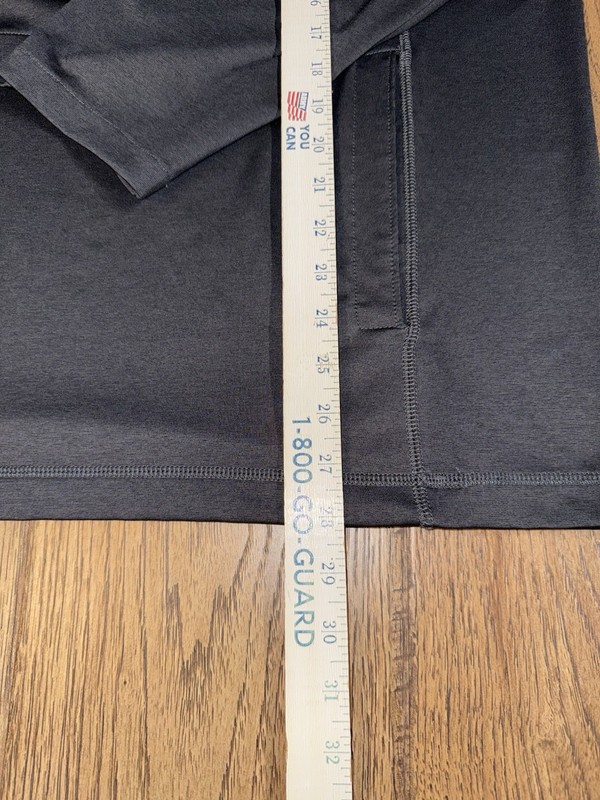 Tommy Bahama Paseo Half-Zip Sweatshirt Grey 2XL XXL Performance Mens Pull Over gallery