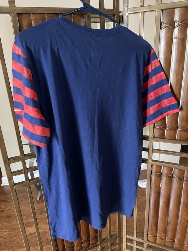 Lebron James The Nike Tee DriFit Blue/White/Red T Shirt Mens Sz. Medium gallery