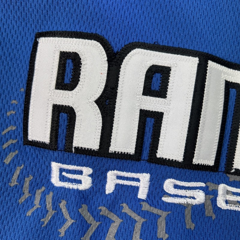 Vintage X Grain Ranger Baseball Jersey Men M Blue And White gallery