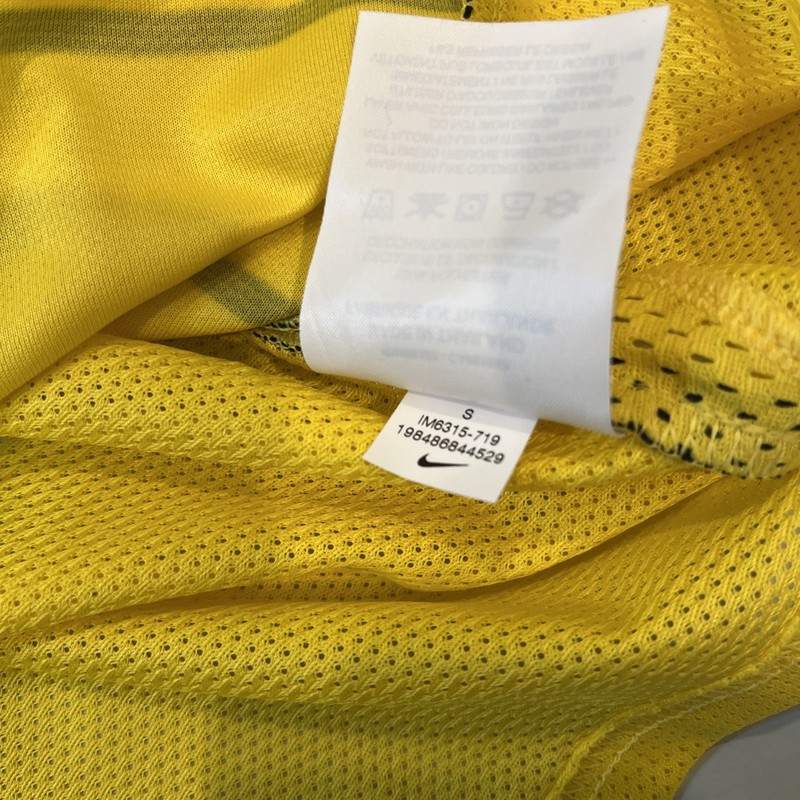 Nike Men Total 90 Soccer Yellow Tee Casual Jersey IM6316-719 gallery