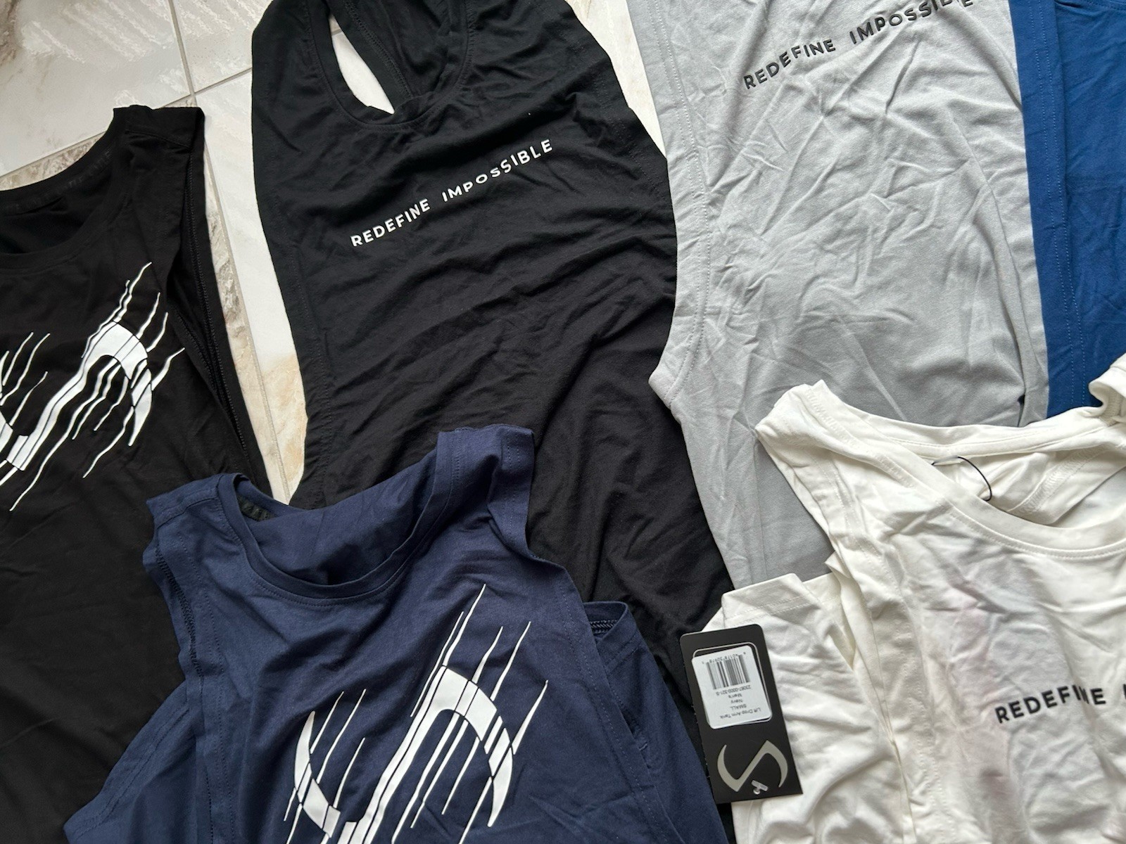 TLF Take Life Further Men’s Drop Tank Tops Stringers Gym Tee Lot Of 6 S Small gallery