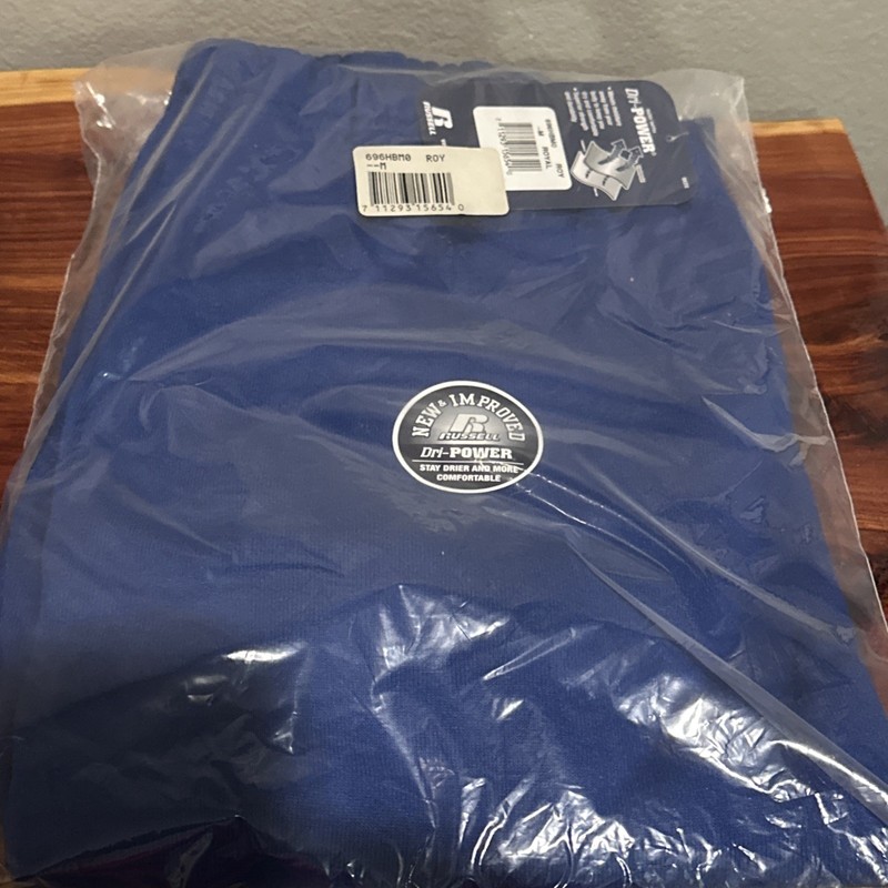 Russell Athletic Dri-Power Closed Bottom Sweatpants - Adult Medium - Royal Blue gallery