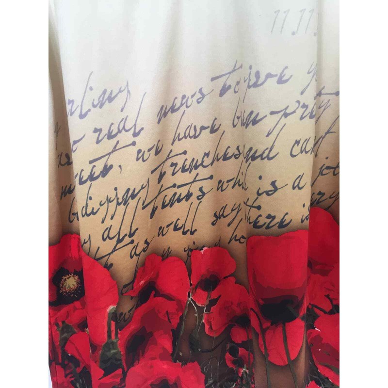SAMURAI BRITISH ARMY 'LETTERS HOME' POPPY RUGBY SHIRT 2013 gallery