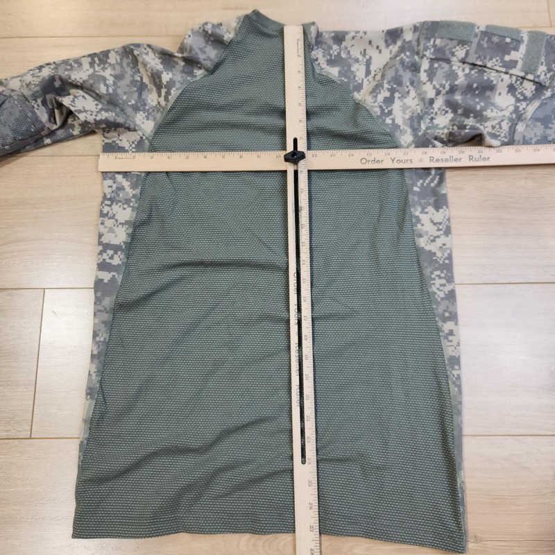 Massif Army Combat Shirt Mens Medium Green Camo Long Sleeve US Army Tactical Top gallery