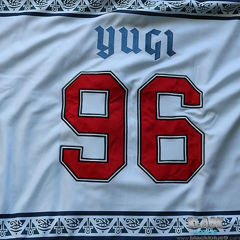 NEW Yu-Gi-Oh! Dark Magician Hockey Jersey Yugi 96 Captain BoxLunch size Large gallery