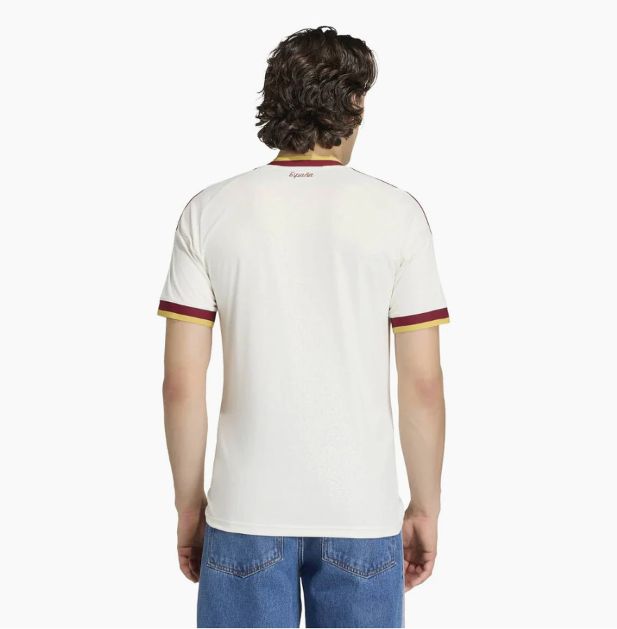 adidas Spain Soccer Team 2026 Away Logo White Jersey Top JN4397 Men Size XXL gallery