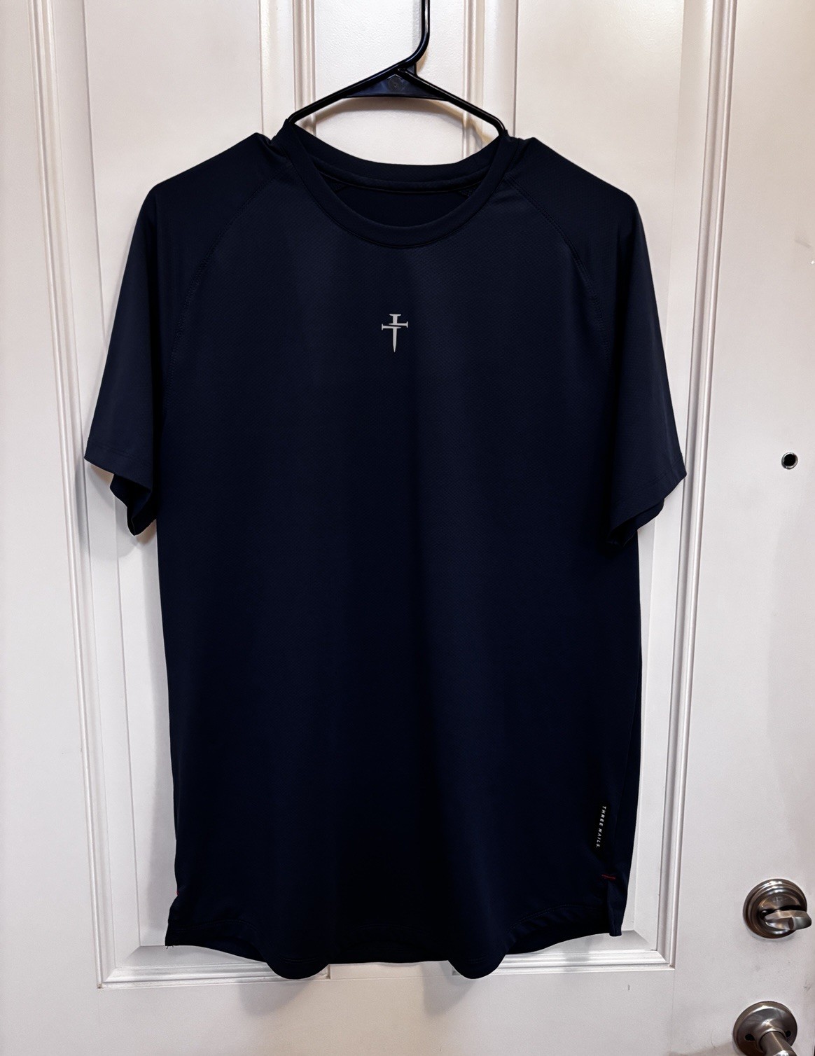 Three Nails Seamless 2.0 Men’s Medium Performance Short Sleeve Blue Shirt 2410 gallery