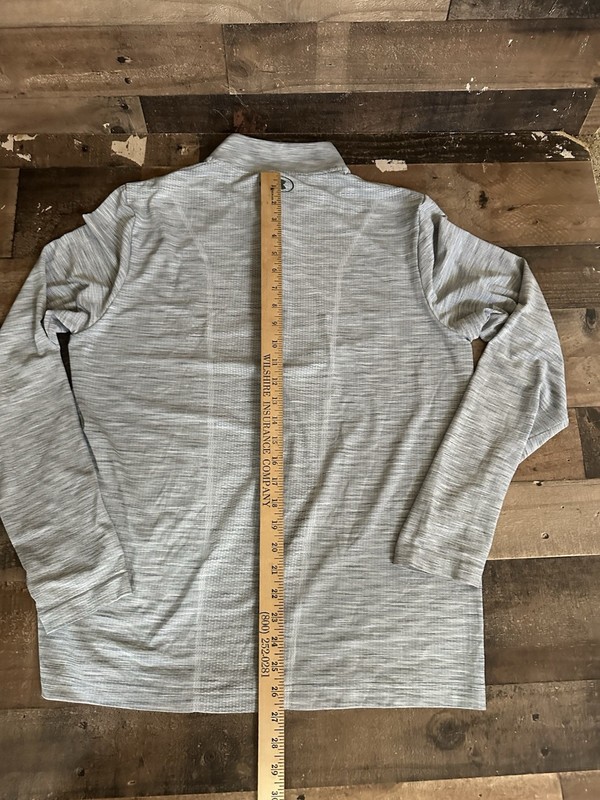 Under Armour Threadborne HeatGear Men's L Gray Heather Fitted 1/4 Zip Mock gallery