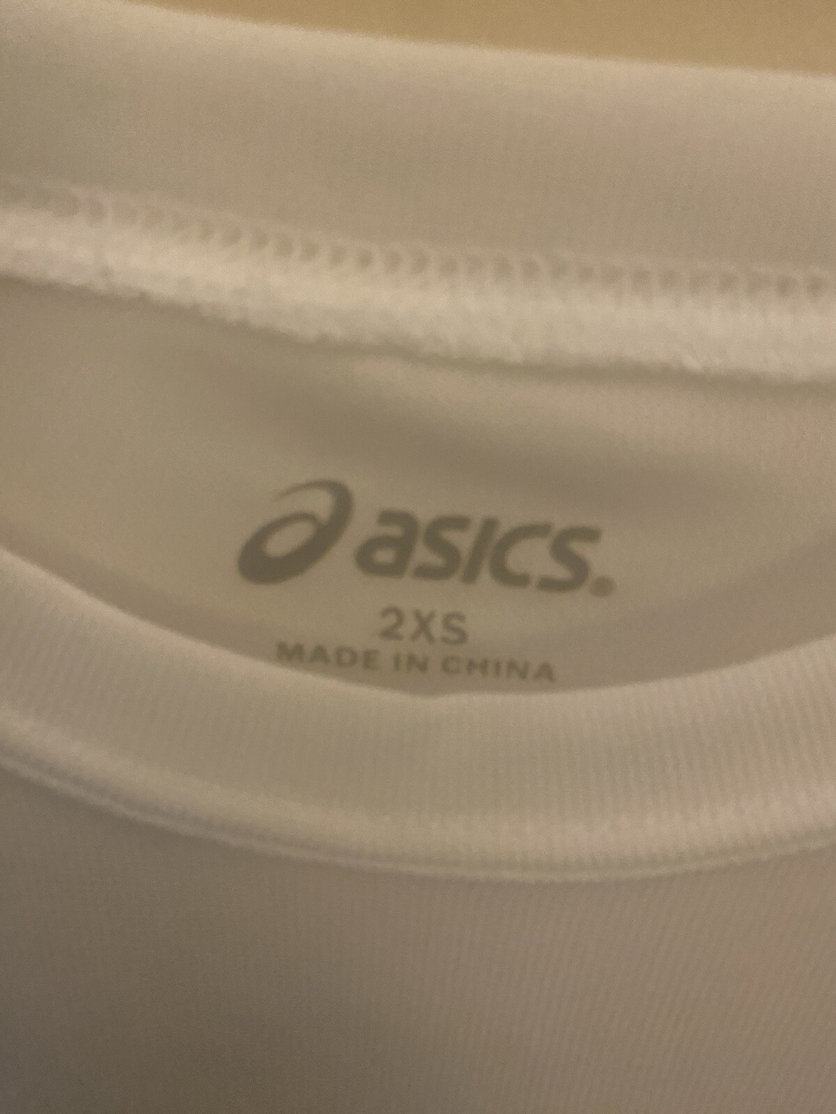 ASICS Boys 2XS White Running Shirt Active Wear gallery